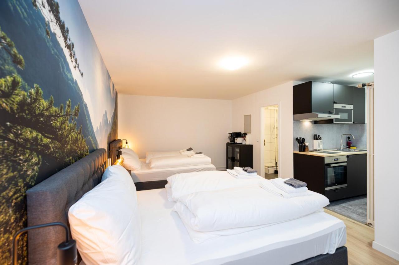 Modernes Apartment In Der Innenstadt Würzburg Eksteriør bilde